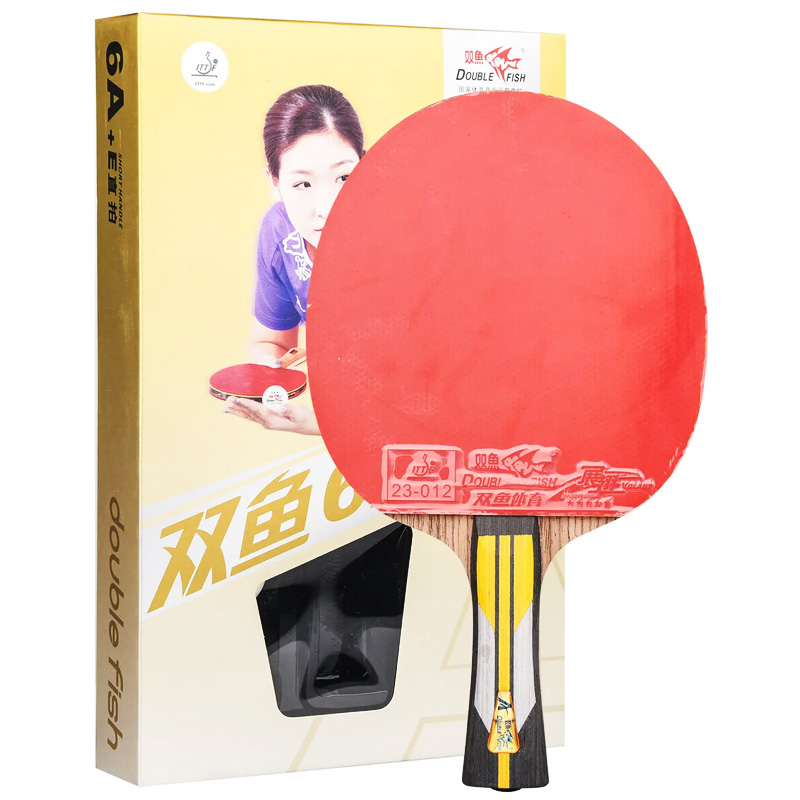 Table Tennis Eleven - 더블 피쉬 5/6 스타 탁구 라켓,