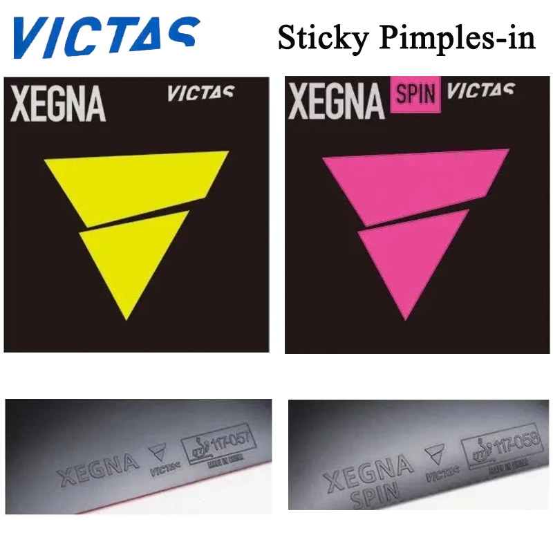 Table Tennis Spin - VICTAS XEGNA SPIN XEGNA 탁구 고무
