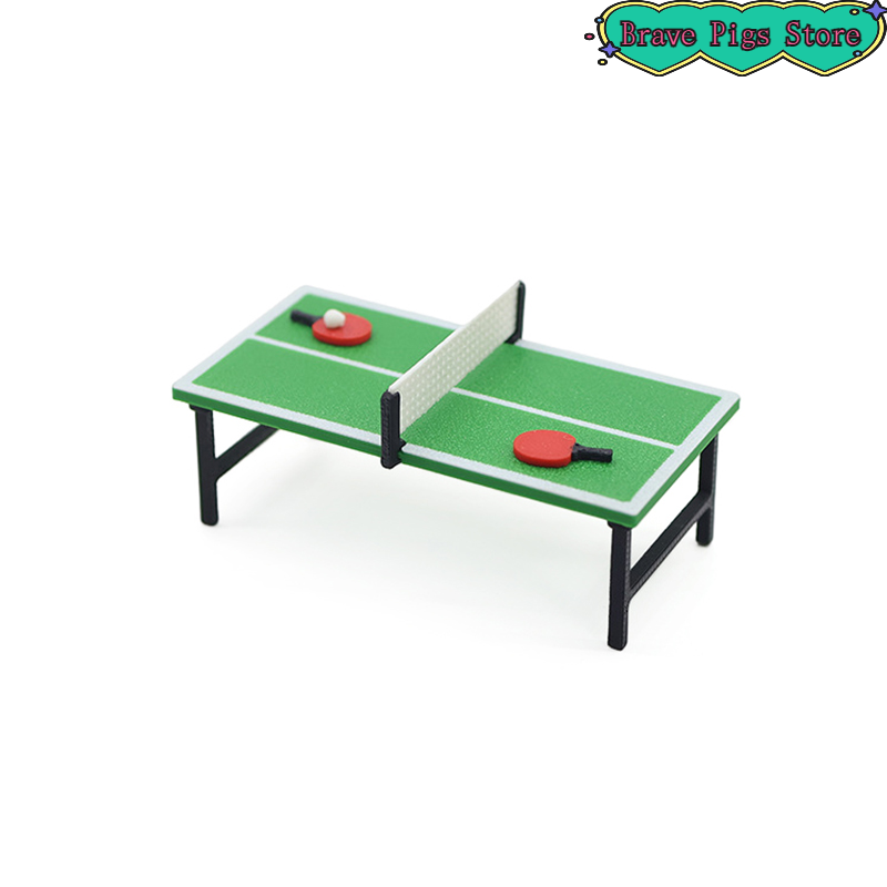 Table Tennis For Sale - 1:12 소형 탁구 라켓 모델 탁구