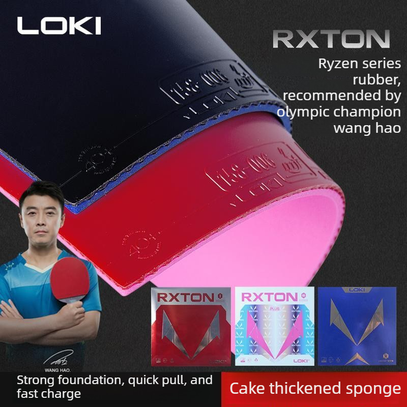 Table Tennis Spin - 오리지널 LOKI RXTON 1 탁구 고무