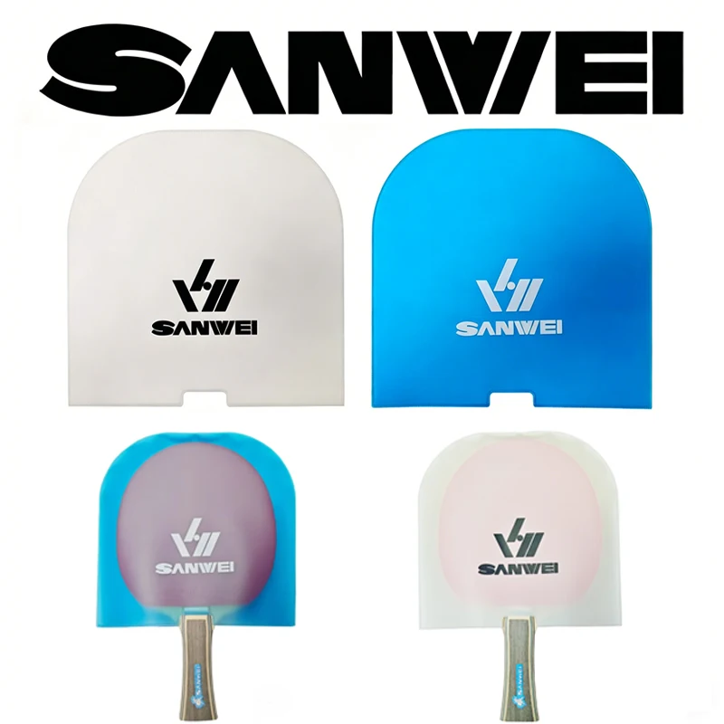 Table Tennis Double - SANWEI 양면 탁구 라켓 보호 필름