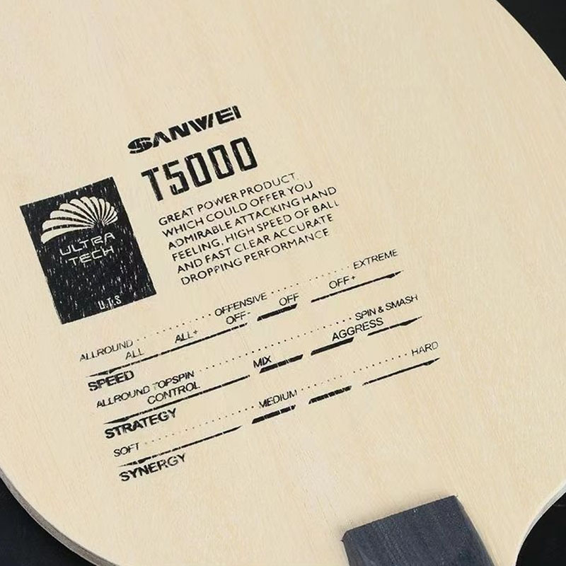 Table Tennis Eleven - 기존 Sanwei T5000 탁구 블레이드 5
