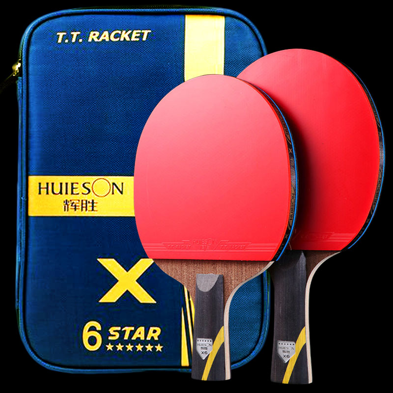 Huieson 5/6 스타 탁구 라켓 탄소 공격 탁구  - Table Tennis Eleven 리뷰 및 가격