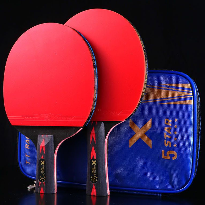 Huieson 5/6 스타 탁구 라켓 탄소 공격 탁구  - Table Tennis Eleven 리뷰 및 가격
