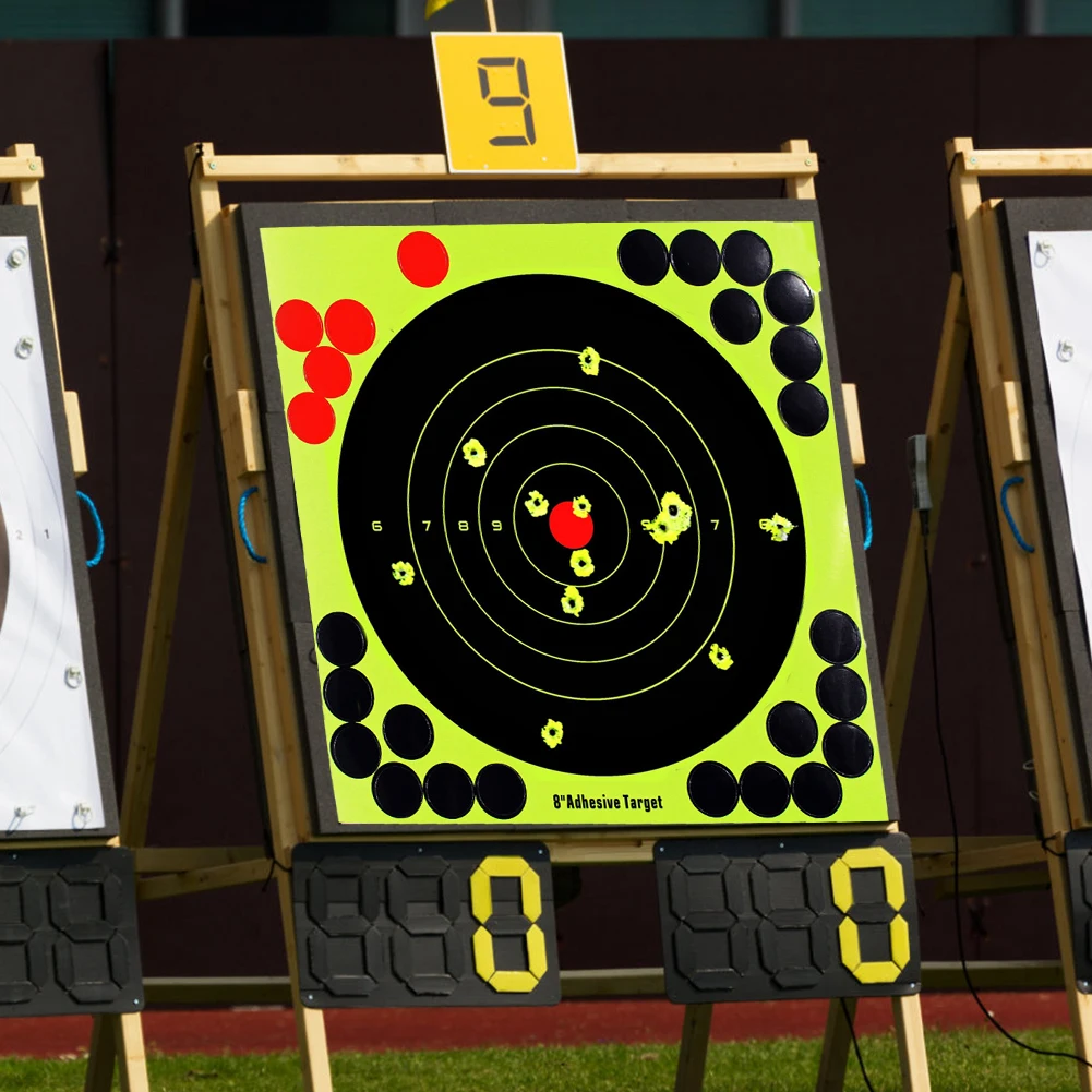 5/10/15/20/25PCS 8 인치 튄 대상 접착제 - Practice Target Board 리뷰 및 가격