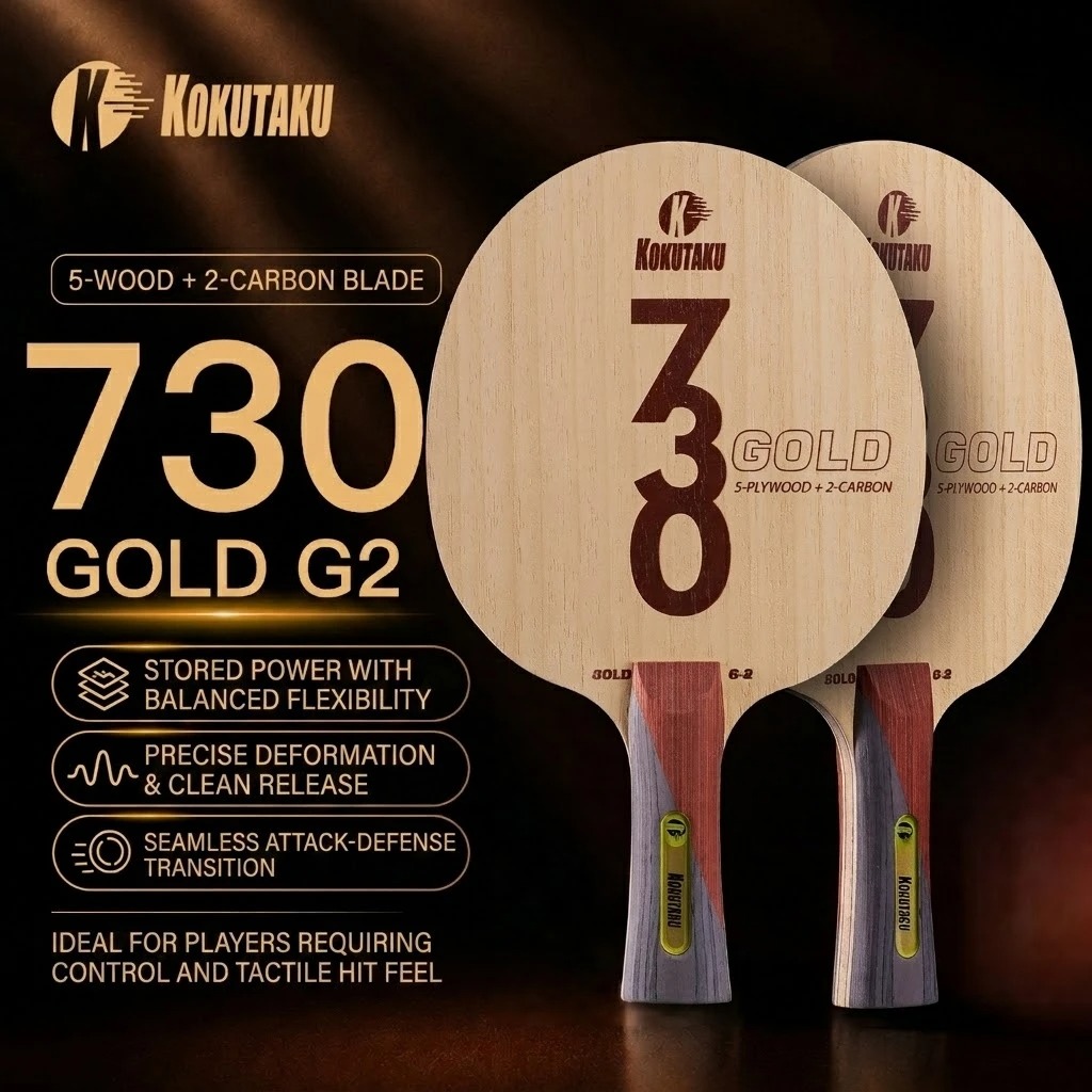 코쿠타쿠 탁구 블레이드 FL 730 G1 5겹 목재 / - Table Tennis For Sale 리뷰 및 가격