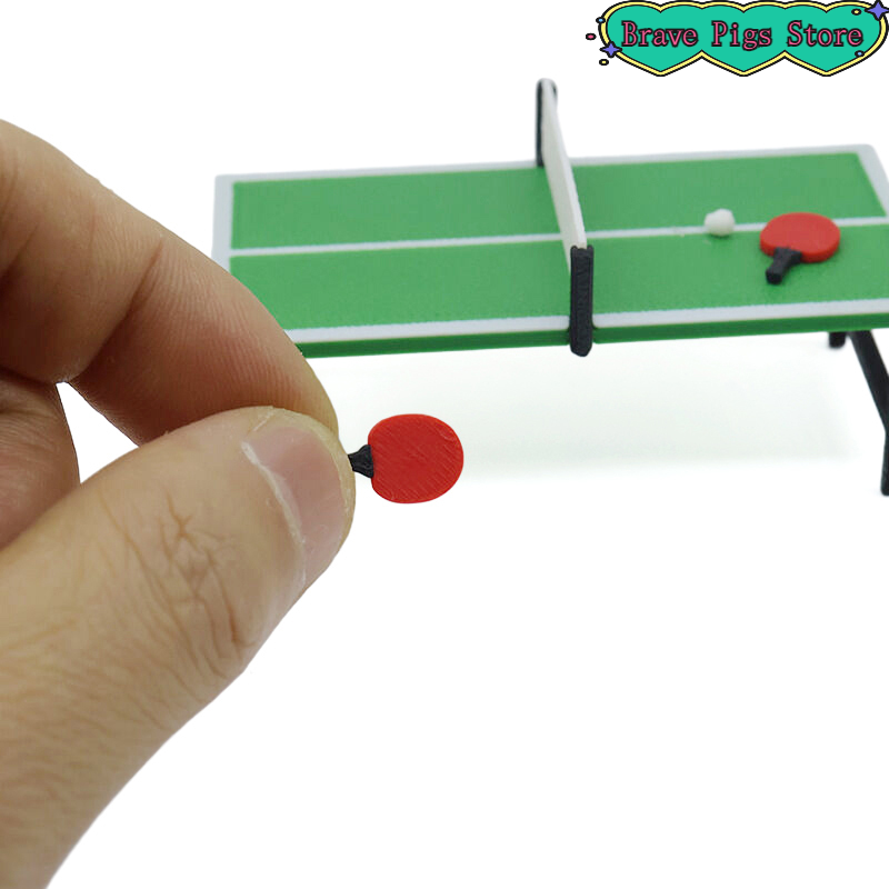 1:12 소형 탁구 라켓 모델 탁구 테이블 장식 액세서 - Table Tennis For Sale 리뷰 및 가격