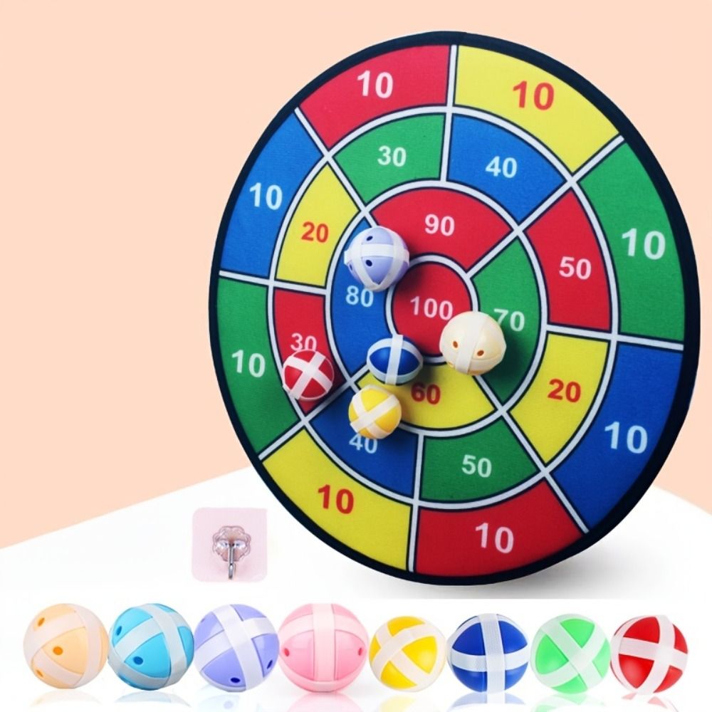 실용적인 숫자 다트보드 타겟 천 만화 패턴 스티키 볼  - Practice Target Board 리뷰 및 가격