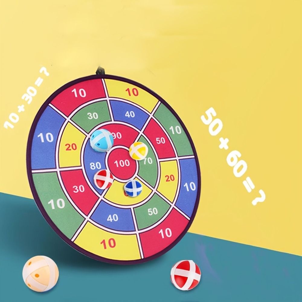실용적인 숫자 다트보드 타겟 천 만화 패턴 스티키 볼  - Practice Target Board 리뷰 및 가격