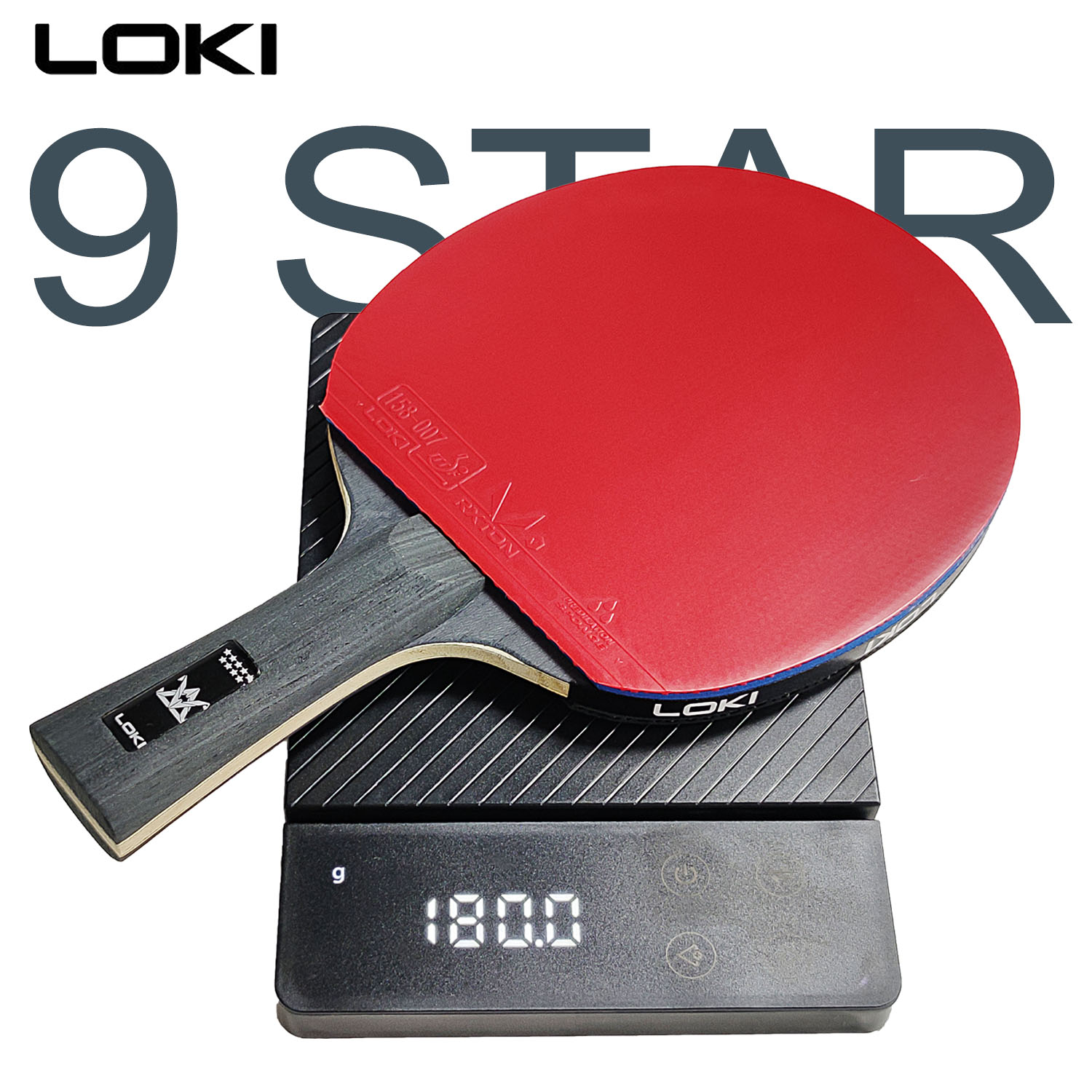 LOKI 9 스타 탁구 라켓 전문 5+2 탄소 탁구 패 - Table Tennis Eleven 리뷰 및 가격