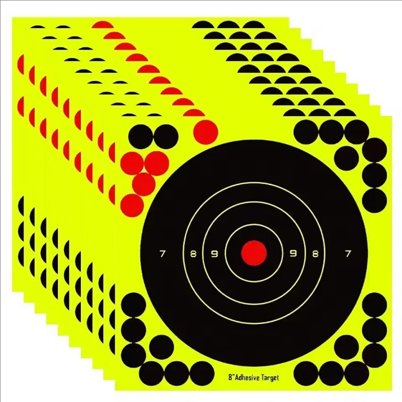 2W-100PCS 8인치 스플래터 타겟 스티커 사냥 훈 - Practice Target Board 리뷰 및 가격