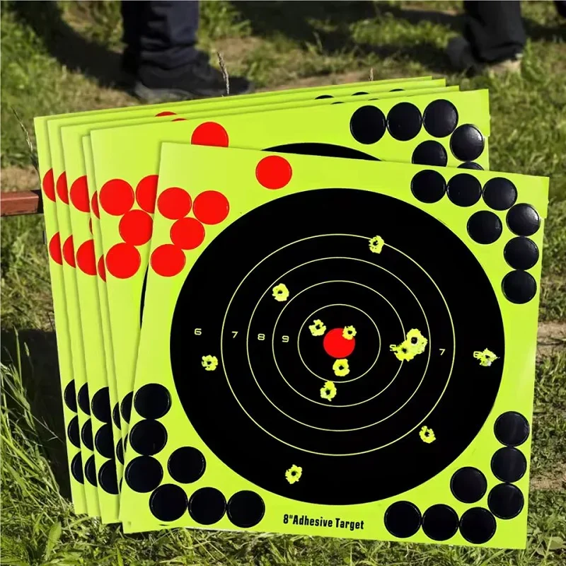2W-100PCS 8인치 스플래터 타겟 스티커 사냥 훈 - Practice Target Board 리뷰 및 가격
